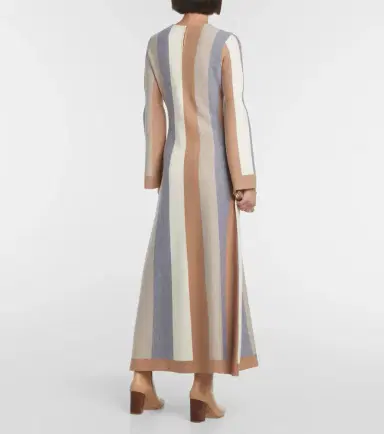 Gabriela Hearst Quinlan wool and cashmere maxi dress | Thumbnail 2