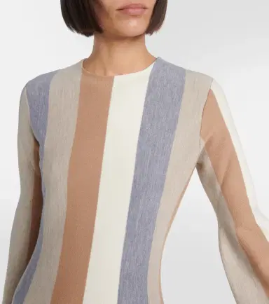 Gabriela Hearst Quinlan wool and cashmere maxi dress | Thumbnail 4