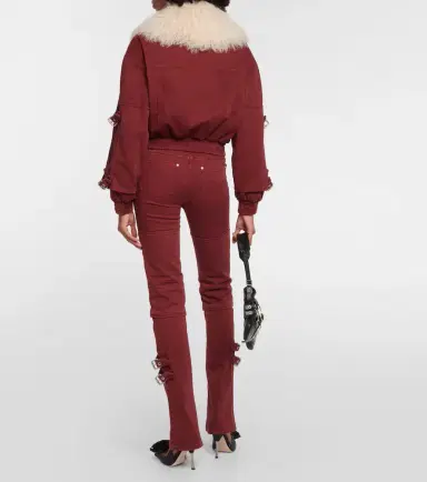 BLUMARINE Cutout mid-rise boyfriend jeans | Thumbnail 4 BLUMARINE Cutout mid-rise boyfriend jeans | Thumbnail 4