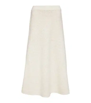 Gabriela Hearst Pablo wool and silk bouclé midi skirt | Thumbnail 1