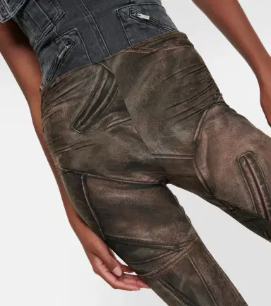 BLUMARINE Printed low-rise skinny pants | Thumbnail 4