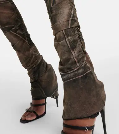 BLUMARINE Printed low-rise skinny pants | Thumbnail 5