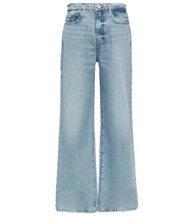 Frame Le Jane high-rise wide-leg jeans