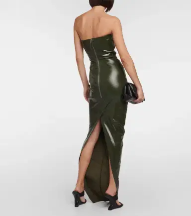 Rick Owens Strapless denim gown | Thumbnail 5