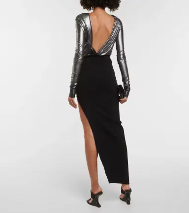Rick Owens Asymmetric maxi skirt | Thumbnail 2