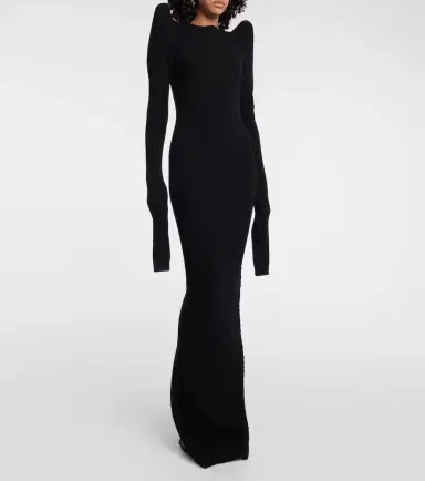 Rick Owens Cashmere and wool gown | Thumbnail 6