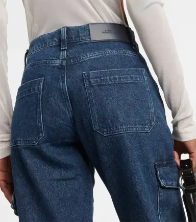7 For All Mankind Tess Cargo high-rise straight jeans | Thumbnail 3