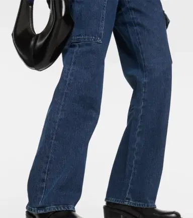 7 For All Mankind Tess Cargo high-rise straight jeans | Thumbnail 6