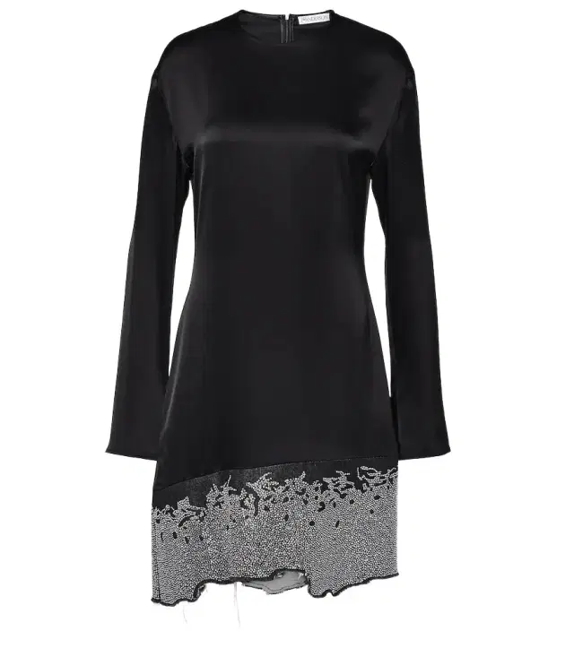 JW Anderson Deconstructed satin minidress