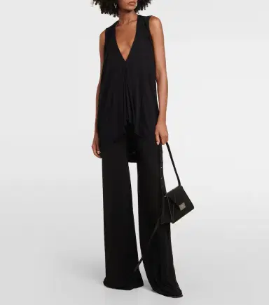 Rick Owens Lilies draped jersey top | Thumbnail 5 Rick Owens Lilies draped jersey top | Thumbnail 5