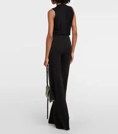 Rick Owens Lilies high-rise wide-leg pants | Thumbnail 2