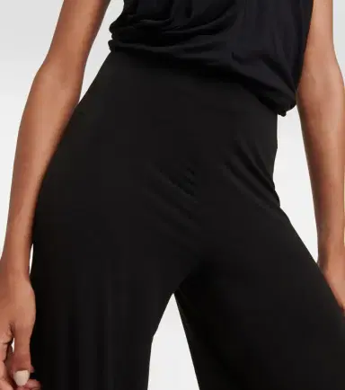 Rick Owens Lilies high-rise wide-leg pants | Thumbnail 5