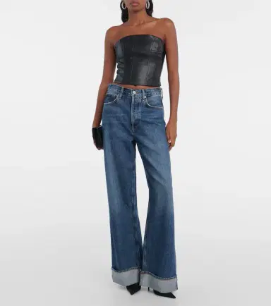 Amiri Zip-up bustier top | Thumbnail 2