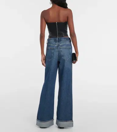 Amiri Zip-up bustier top | Thumbnail 4