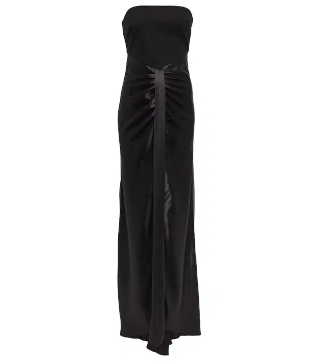 Staud Wayfaring strapless maxi dress