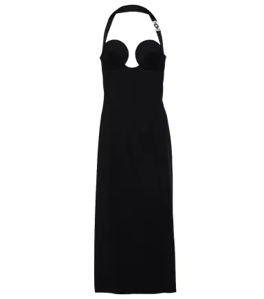 Versace Medusa '95 halterneck midi dress | Thumbnail 1 Versace Medusa '95 halterneck midi dress | Thumbnail 1