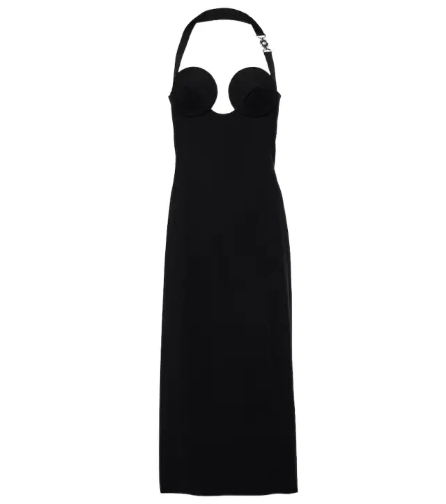 Versace Medusa '95 halterneck midi dress