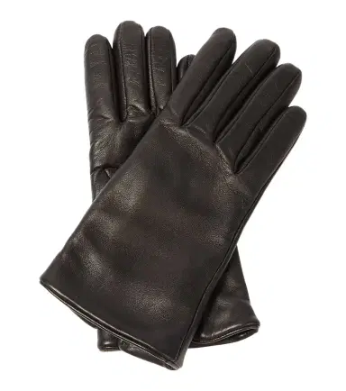 Saint Laurent Cassandre leather gloves | Thumbnail 1 Saint Laurent Cassandre leather gloves | Thumbnail 1