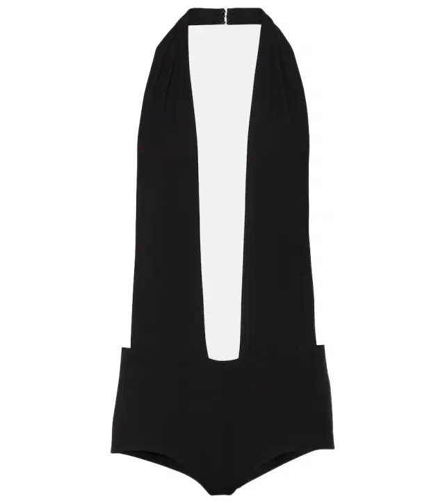 Monot Mônot Halterneck bodysuit