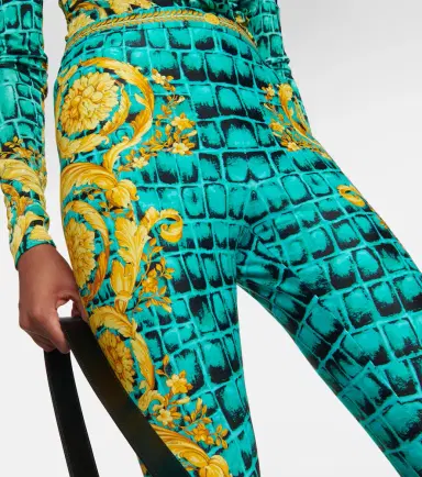 Versace Regalia Baroque jersey leggings | Thumbnail 2