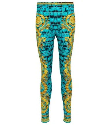 Versace Regalia Baroque jersey leggings | Thumbnail 1