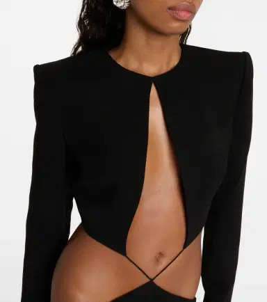 Mônot Mônot Cutout crêpe maxi dress | Thumbnail 5