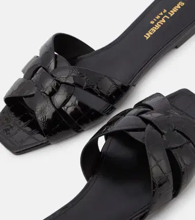 Saint Laurent Tribute Nu Pieds 05 leather slides | Thumbnail 5 Saint Laurent Tribute Nu Pieds 05 leather slides | Thumbnail 5