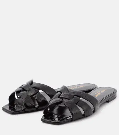 Saint Laurent Tribute Nu Pieds 05 leather slides | Thumbnail 6 Saint Laurent Tribute Nu Pieds 05 leather slides | Thumbnail 6