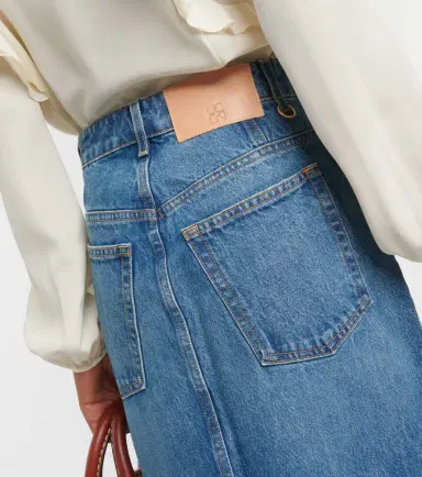 Ulla Johnson Bea denim skirt | Thumbnail 5