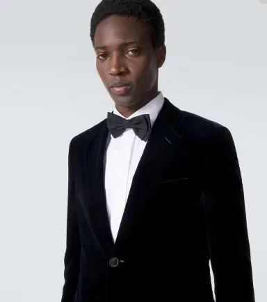 Giorgio Armani Velvet tuxedo jacket | Thumbnail 3