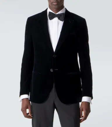 Giorgio Armani Velvet tuxedo jacket | Thumbnail 6