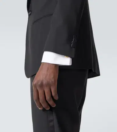 Giorgio Armani Single-breasted virgin wool tuxedo | Thumbnail 4 Giorgio Armani Single-breasted virgin wool tuxedo | Thumbnail 4