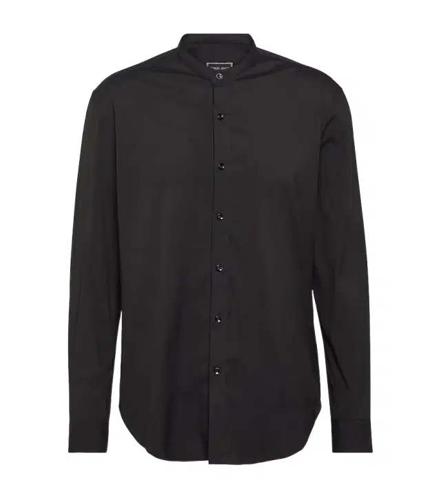 Giorgio Armani Icon cotton-blend poplin shirt