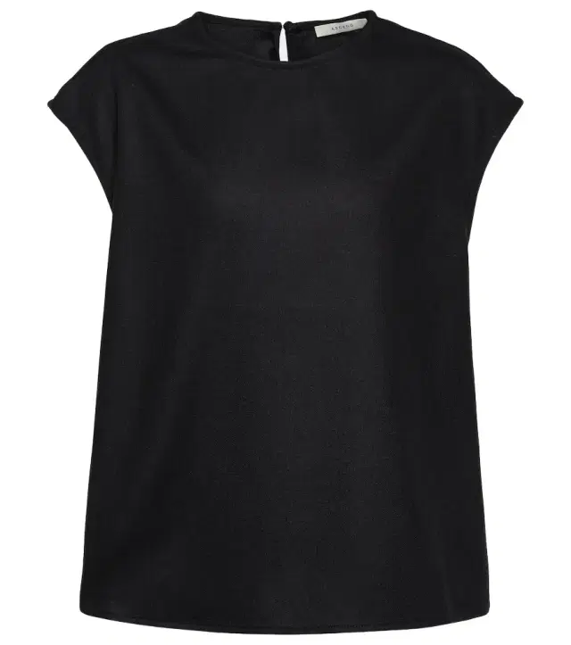 ASCENO Dasha linen top