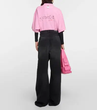 Balenciaga High-rise wide-leg jeans | Thumbnail 5 Balenciaga High-rise wide-leg jeans | Thumbnail 5