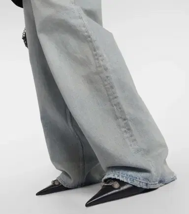 Balenciaga Mid-rise wide-leg jeans | Thumbnail 2