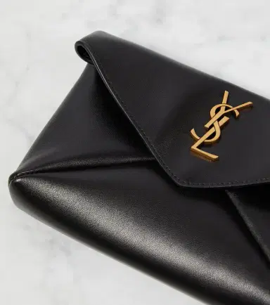 Saint Laurent Cassandre Small leather pouch | Thumbnail 4