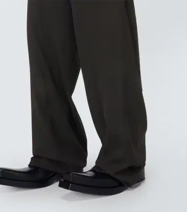 Balenciaga Skater tailored wool-blend wide-leg pants | Thumbnail 4