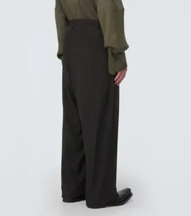 Balenciaga Skater tailored wool-blend wide-leg pants | Thumbnail 6