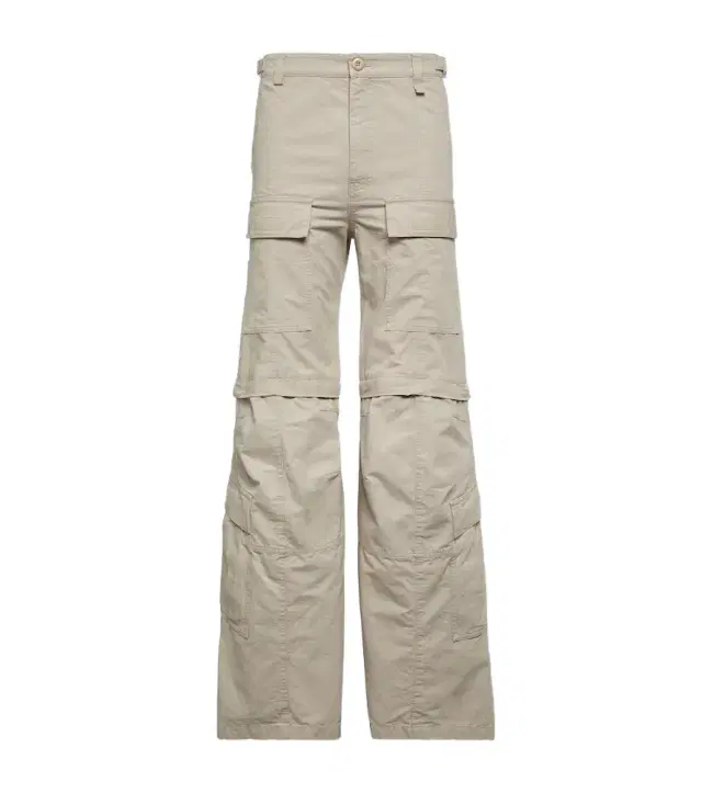 Balenciaga Hybrid flared cotton cargo pants