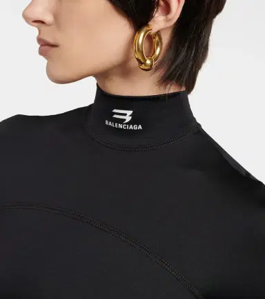 Balenciaga Mega hoop earrings | Thumbnail 2
