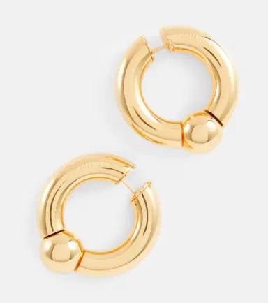 Balenciaga Mega hoop earrings | Thumbnail 4