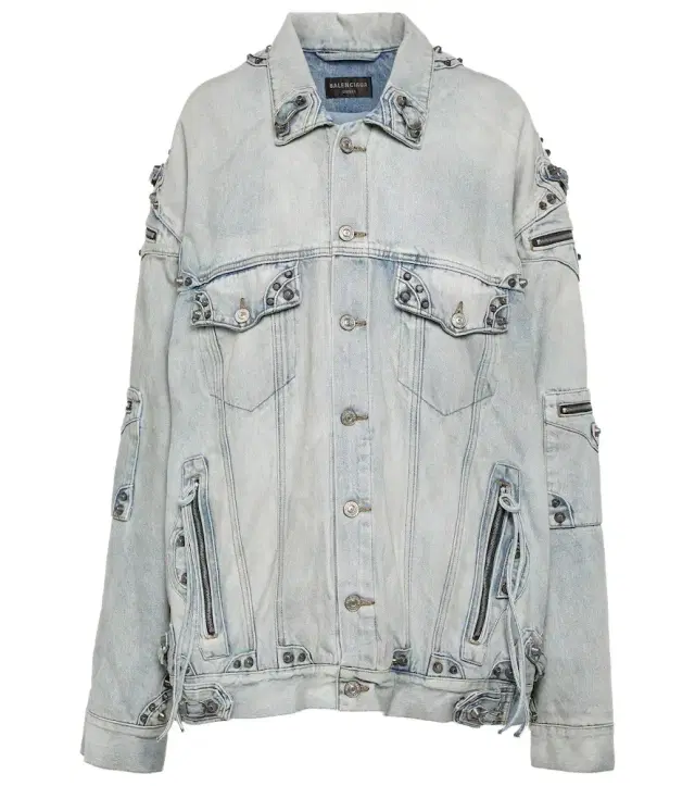 Cagole oversized denim jacket