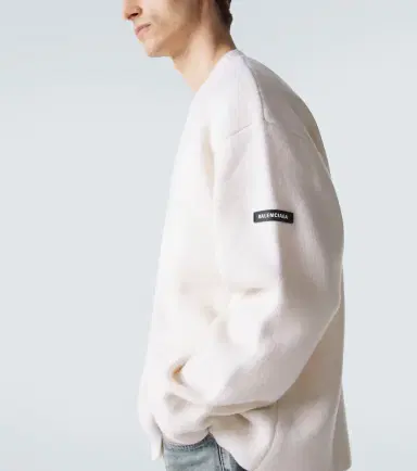 Balenciaga Wool-blend cardigan | Thumbnail 3