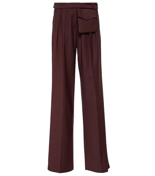 Aya Muse Sylvia mid-rise straight wool pants