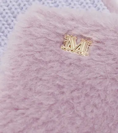 Max Mara Manny teddy fingerless gloves | Thumbnail 2