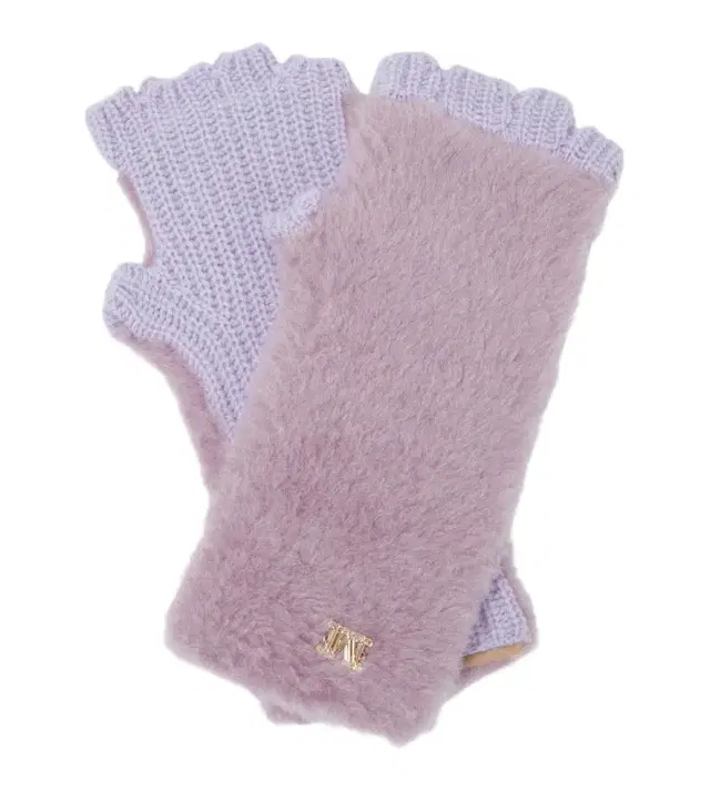 Max Mara Manny teddy fingerless gloves