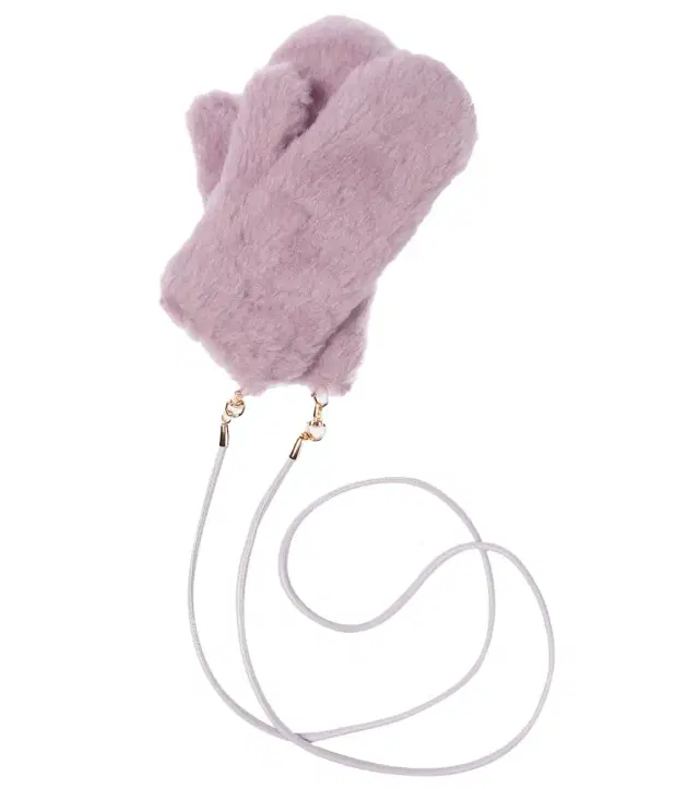 Max Mara Ombrato teddy mittens