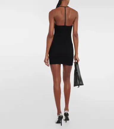 Courreges Courrèges Ribbed-knit minidress | Thumbnail 3