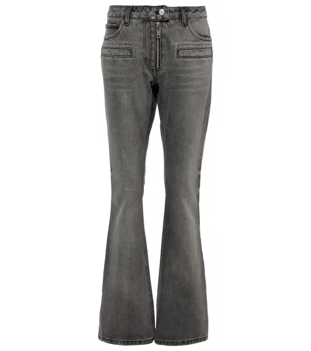 Courreges Courrèges Low-rise straight jeans